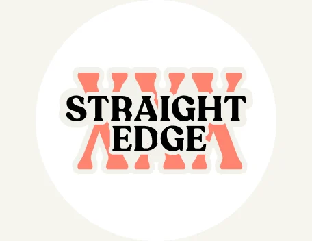 The Straight Edge badge