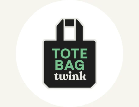 The Tote Bag Twink badge